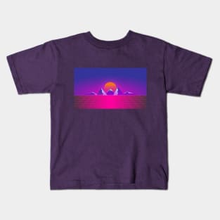 Synthwave 80's Kids T-Shirt